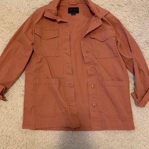 Sanctuary Pink Khaki Jacket- medium